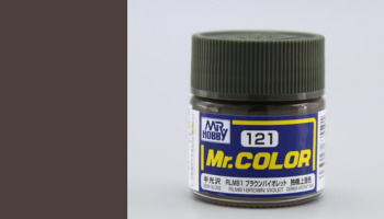 Mr. Color C 121 - RLM81 Brown Violet - Hnědo fialová - Gunze