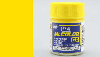 Mr. Color GX 04 - Yellow Gloss - Gunze