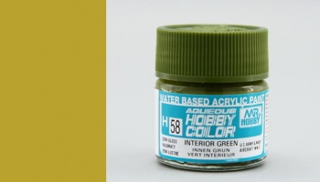 Hobby Color H 058 - Interior Green - Gunze