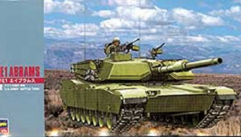M1E1 Abrams (1:72) - Hasegawa