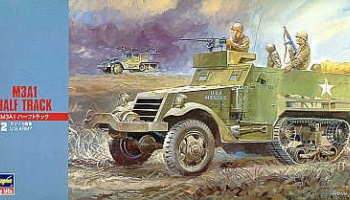 US M3A1 Half Track Personnel Carrier (1:72) - Hasegawa