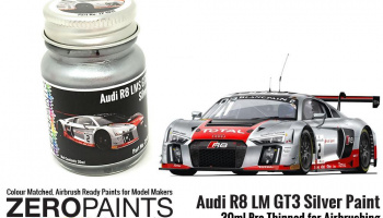 Audi R8 LM GT3 Silver Paint 30ml - Zero Paints