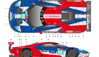 Ford GT 24LM 2019 - SKDecals