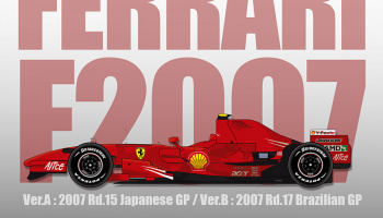 Ferrari F2007 - Model Factory Hiro