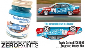 Toyota Carina BTCC 1993 Securicor - Omega Blue - 30ml - Zero Paints