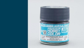 Hobby Color H 056 - Intermediate Blue - Přechodová modrá - Gunze