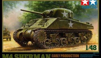 SLEVA 15% DISCOUNT - M4 Sherman Early Production 1/48 - Tamiya