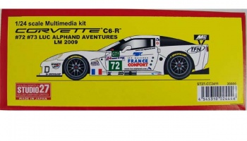 SLEVA 515,-Kč, 25% Discount - Chevrolet Corvette C6R #72 LM 2009 - Studio27