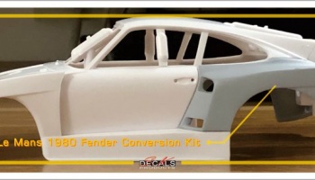 Porsche 935 K3 Le Mans 1980 Conversion Kit - SKDecals