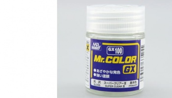 Mr. Color GX 100 - Super Clear III - Gunze