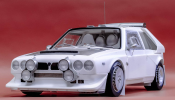 1/24 Lancia Delta S4 86 Sanremo Rally w/Upgrade Parts NuNu Aoshima Beemax Tamiya