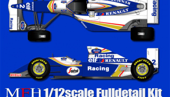 Williams FW16 Fulldetail Kit - Model Factory Hiro