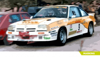 Opel Manta 400 Finley Team - Decalcas