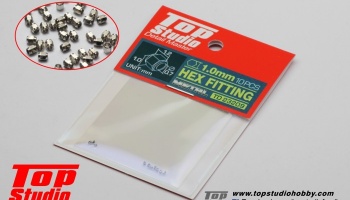 Hex Fitting 1.0mm - Top Studio