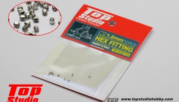 Hex Fitting 1.2mm - Top Studio