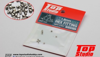 Hex Fitting 1.8mm - Top Studio