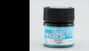 Hobby Color H 002 - Black Gloss - Gunze