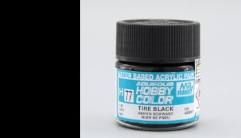 Hobby Color H 077 - Tire Black - Gunze