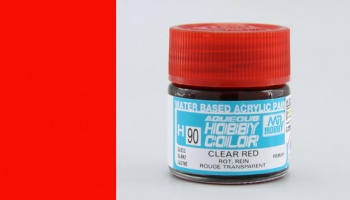 Hobby Color H 090 - Clear Red - Gunze