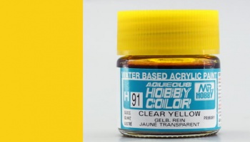 Hobby Color H 091 - Clear Yellow 10ml - Gunze