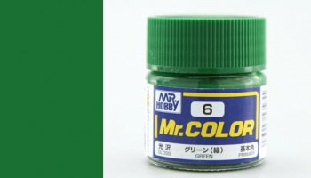 Mr. Color C 006 - Green Gloss 10ml - Gunze