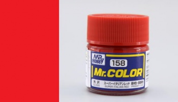 Mr. Color C 158 - Super Italian Red 10ml - Gunze