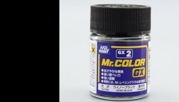 Mr. Color GX 02 - Black Gloss - Gunze