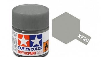 XF-20  Medium Grey Acrylic Paint Mini XF20 - Tamiya