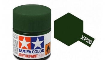 XF-26  Deep Green Acrylic Paint Mini XF26 - Tamiya