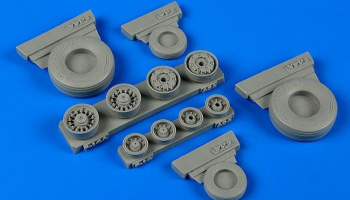 1/48 F-14A Tomcat weighted wheels