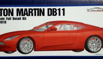 Aston Martin DB11 1/24 Full Detail Kit - Alpha Model
