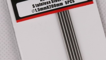 Stainless Steel Tube 1.5mm*200mm - Hobby Design