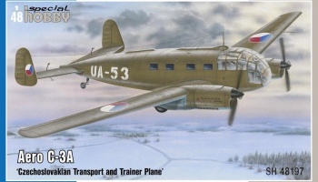 Aero C-3A 'Czechoslovakian Transport and Trainer Plane' 1/48 - Special Hobby