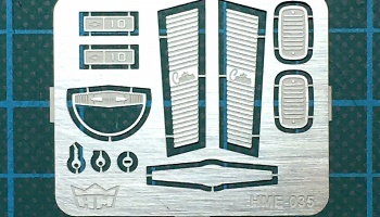 Detail parts for '66 Revell Chevy Pickup 1:25 - Highlight Model Studio