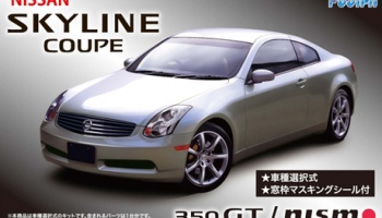 SLEVA 150,-Kč 20% DISCOUNT - Nissan V35 Skyline Coupe 350 GT/NISMO 1/24 - Fujimi