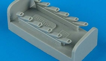 1/48 Bf 109E exhaust