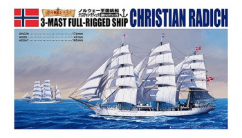 Christian Radich 1/350 - Aoshima