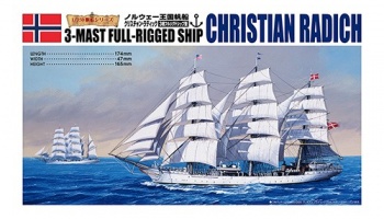 Christian Radich 1/350 - Aoshima