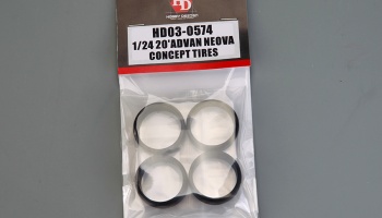 20' Advan Neova Concept Tires1/24 - Hobby Design