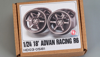 18' Advan Racing R6 Wheels 1/24 - Hobby Design