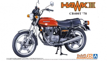 Honda CB400T Hawk-II '78 1/12 . Aoshima