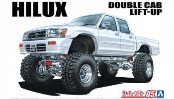 LN107 Hilux Pick-Up Double Cab Lift Up '94 1/24 - Aoshima