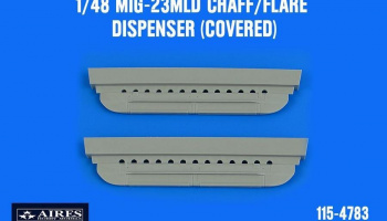 1/48 MiG-23MLD chaff/flare dispenser (covered) for TRUMPETER kit