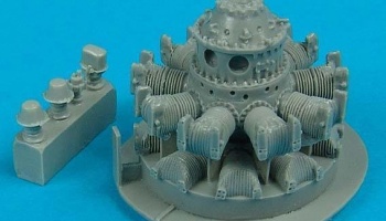 1/48 F4U-4B Corsair engine