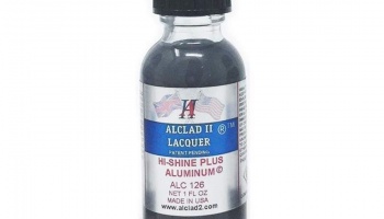 High Shine Plus Aluminum - 30ml (1oz) ALC126 - Alclad II Lacquers