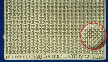 1/35 Engraved plate – German late