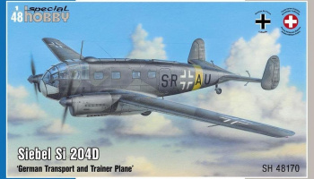 1/48 Siebel Si 204D 'German Transport and Trainer Plane'