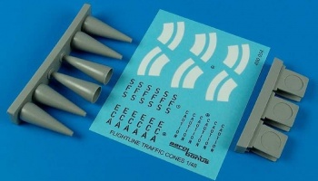 1/48 Aircraft warning cones