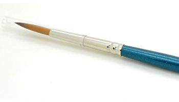 Synthetic round brush with brown tip - kulatý syntetický štětec (velikost 0/5) - Italeri