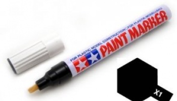 Marker X-1 Black Paint Marker - Tamiya